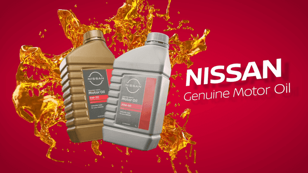 Nissan Genuine Motor Oil - Product Animation